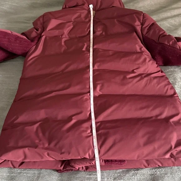 MACKAGE DOWN COAT JACKET IN MERLOT - Picture 16 of 16